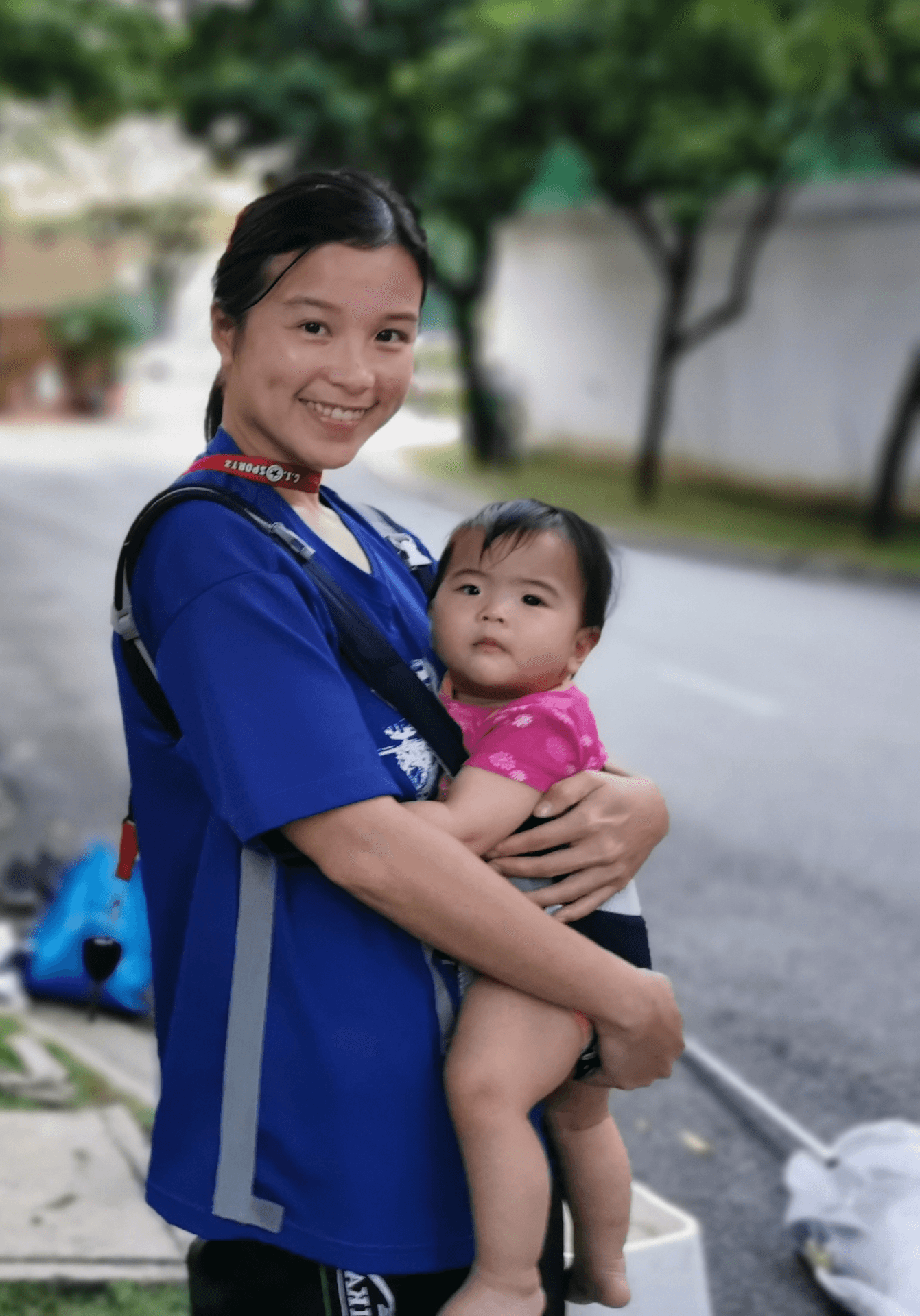 Founder of Teddy's & Co. Honey working with bees